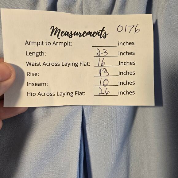 Karen Scott Light Blue Culottes, Size 16 – Classic Wide-Leg Comfort [0181] - Picture 6 of 10